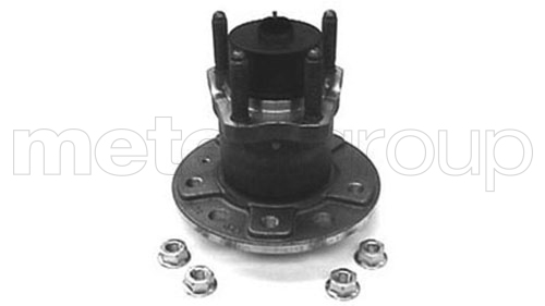 Kit cuscinetto ruota - 19-2438 METELLI