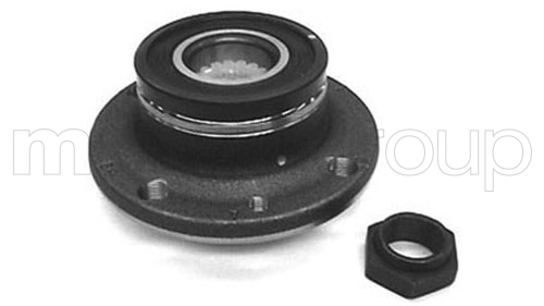 Kit cuscinetto ruota - 19-2536 METELLI