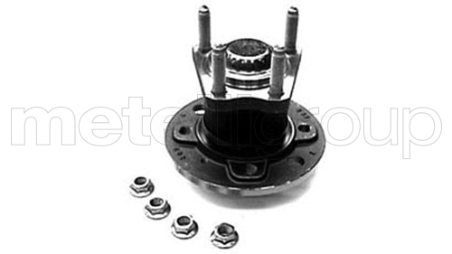Kit cuscinetto ruota - 19-2587 METELLI