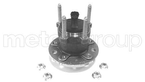 Kit cuscinetto ruota - 19-2725 METELLI