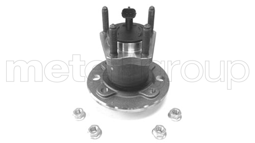 Kit cuscinetto ruota - 19-2726 METELLI