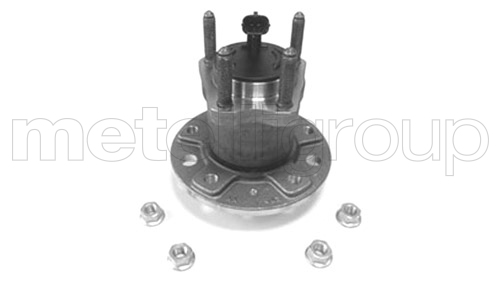 Kit cuscinetto ruota - 19-2727 METELLI