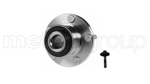 Kit cuscinetto ruota - 19-2850 METELLI