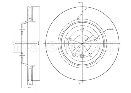 Discofreno - 23-0519C METELLI