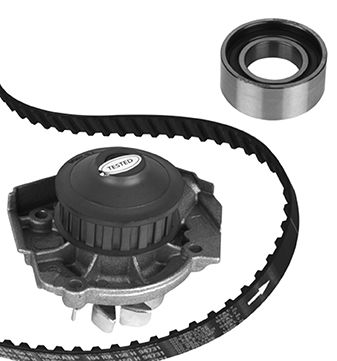 Pompa acqua + Kit cinghie dentate - 30-0286-2 METELLI