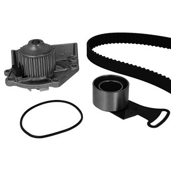Pompa acqua + Kit cinghie dentate - 30-0427-1 METELLI