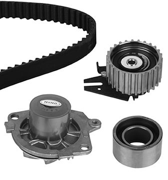 Pompa acqua + Kit cinghie dentate - 30-0672-3 METELLI