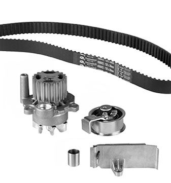 Pompa acqua + Kit cinghie dentate - 30-0761-2 METELLI
