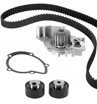Pompa acqua + Kit cinghie dentate - 30-0861-3 METELLI