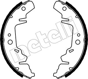 Brake Shoe Set - 53-0026 METELLI