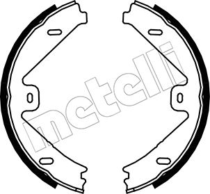 Комплект тормозных колодок, стояночная тормозная система - 53-0250 METELLI