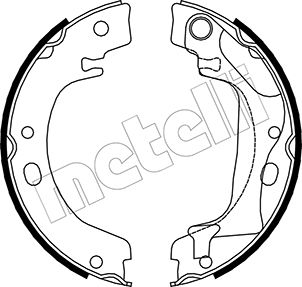 Комплект тормозных колодок, стояночная тормозная система - 53-0446 METELLI