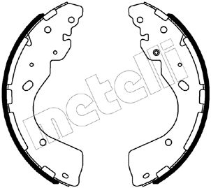 Brake Shoe Set - 53-0508 METELLI