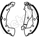 Brake Shoe Set - 53-0723 METELLI