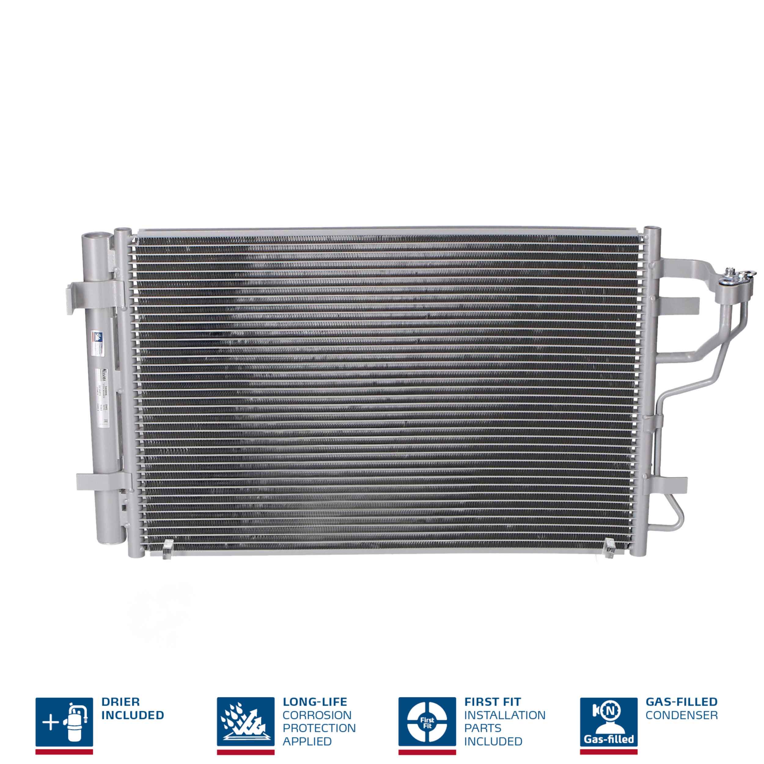 Конденсатор, кондиционер - 940006 NISSENS