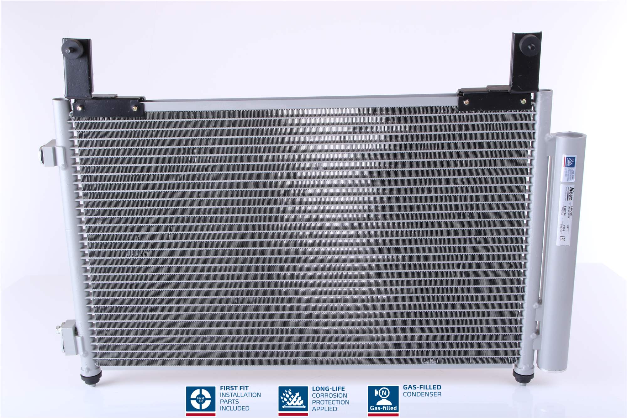 Condensatore, Climatizzatore - 940009 NISSENS
