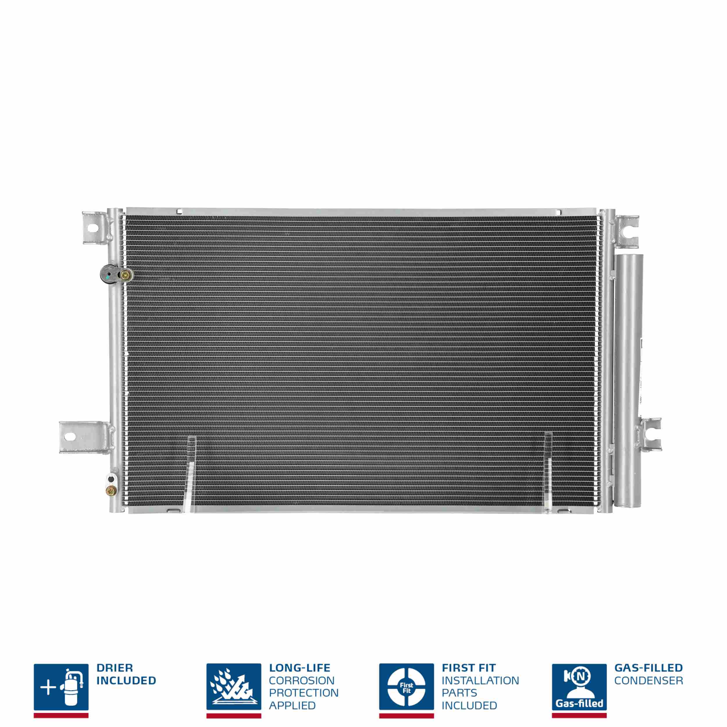 Condenser, air conditioning - 940022 NISSENS
