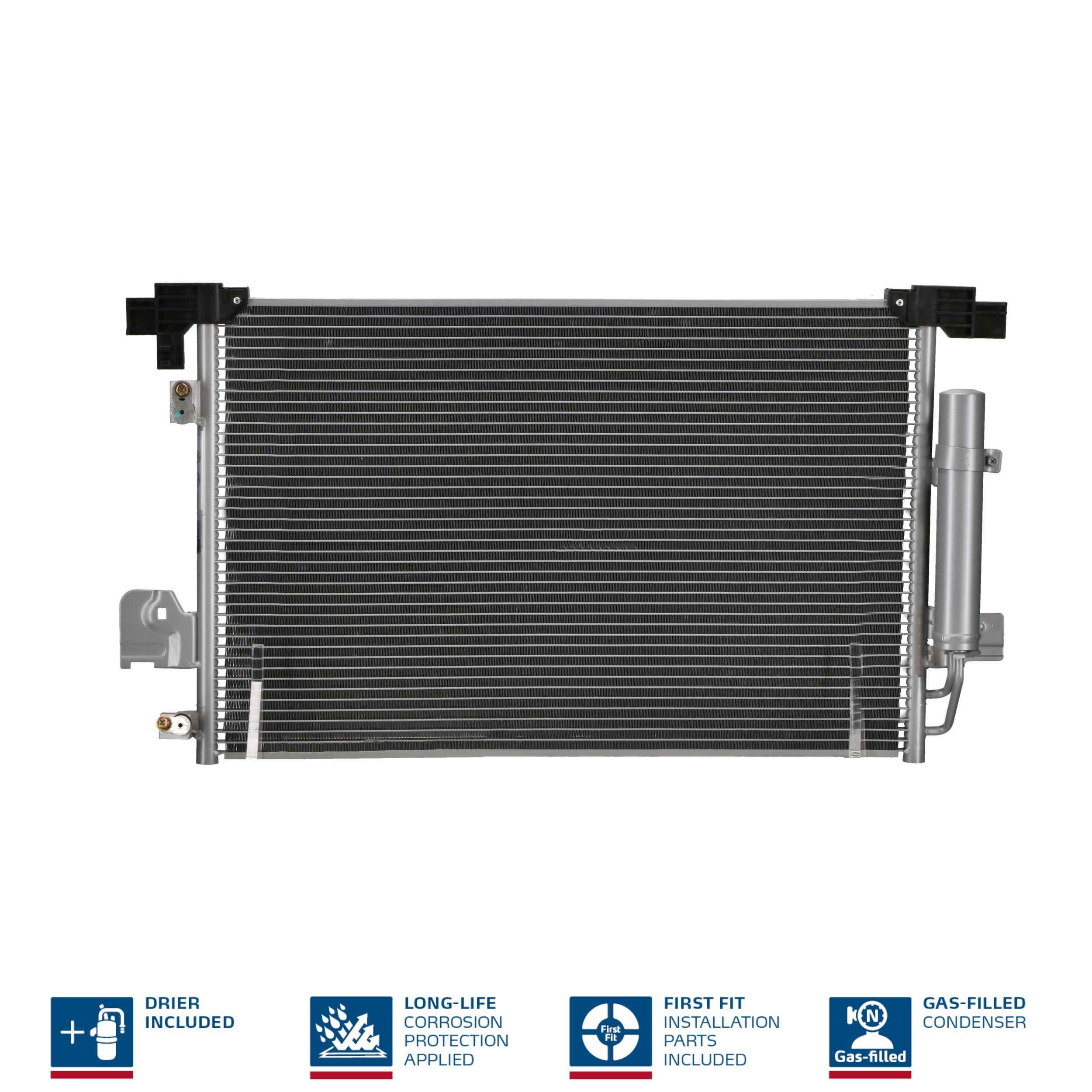 Condenser, air conditioning - 940029 NISSENS