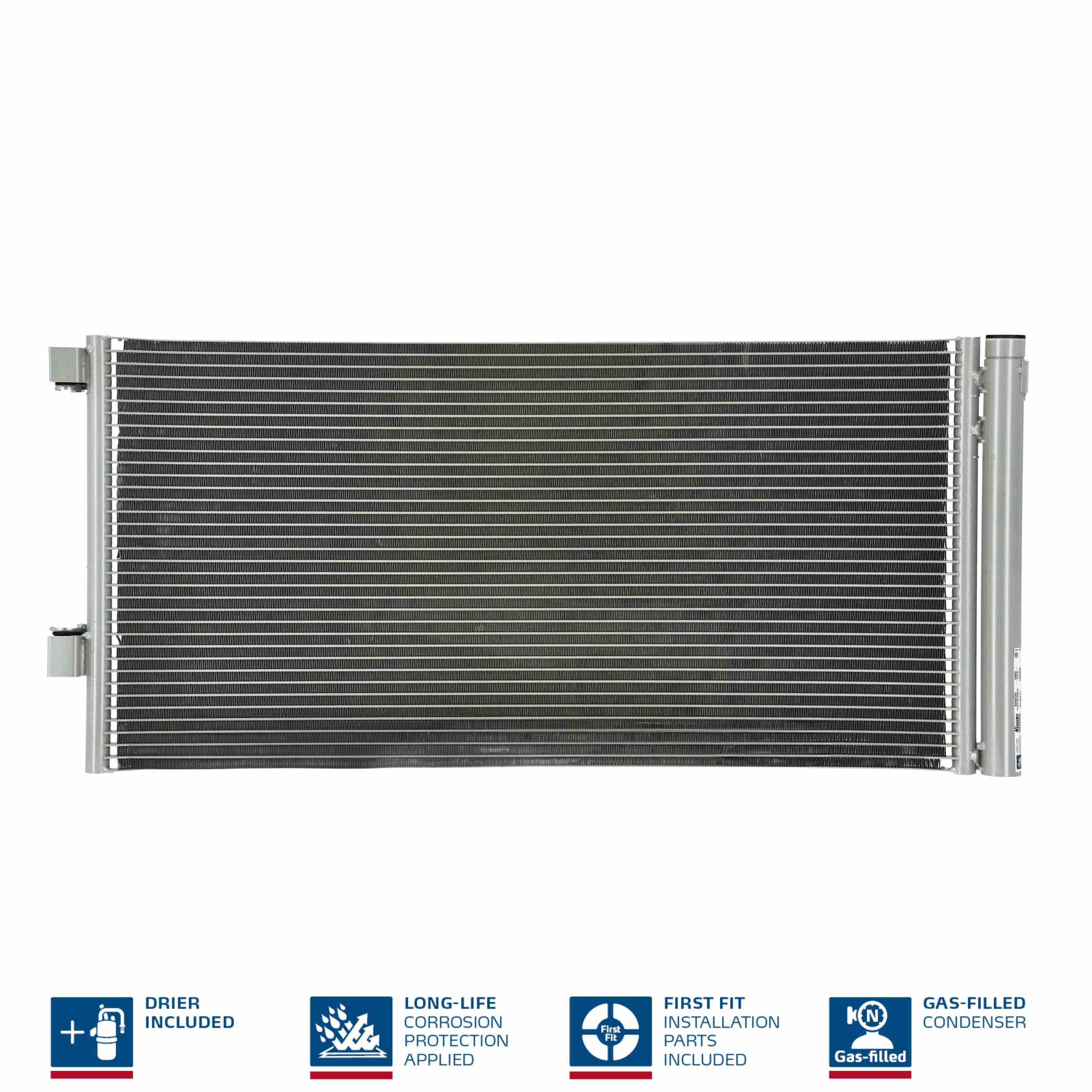 Condenser, air conditioning - 940034 NISSENS