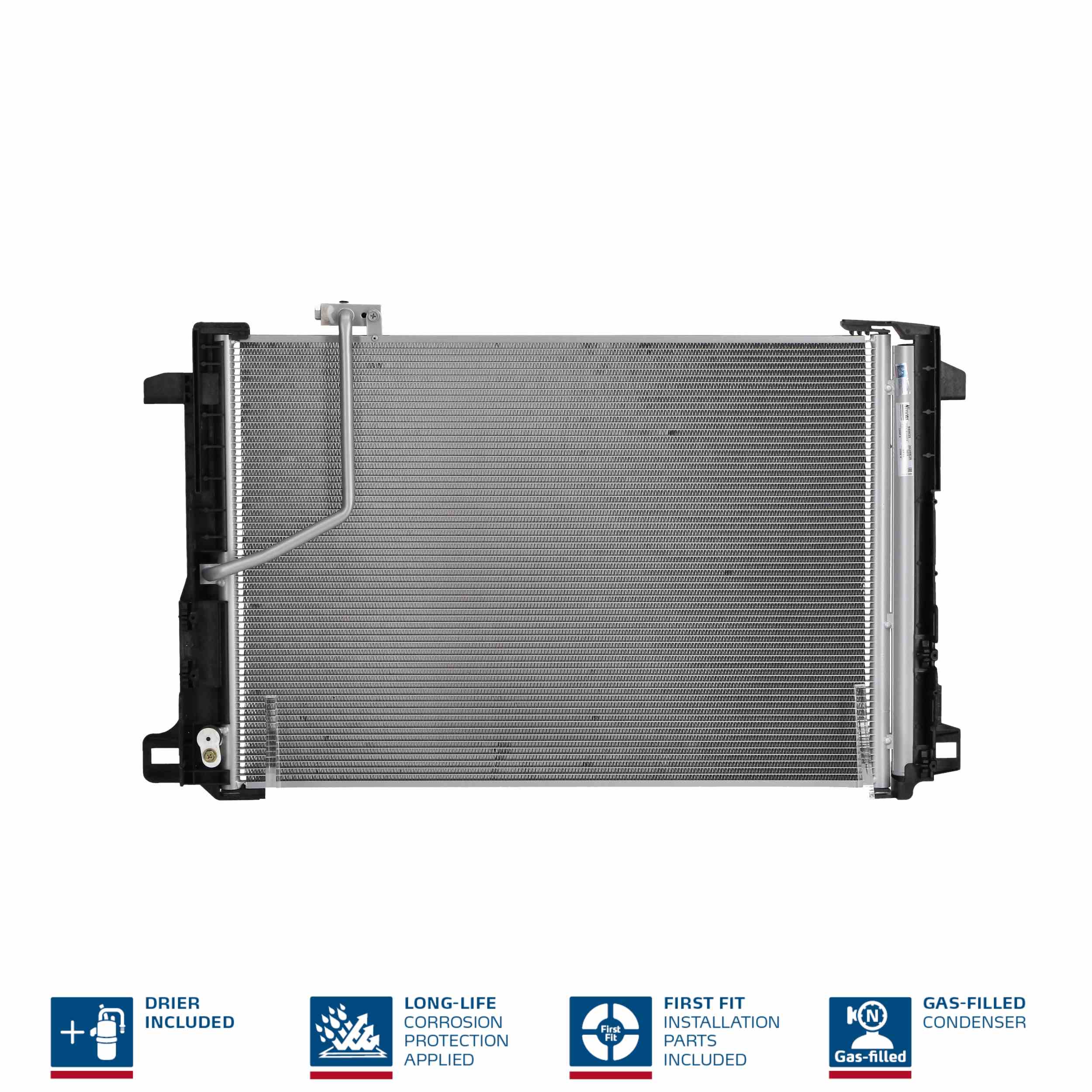Condensatore, Climatizzatore - 940035 NISSENS