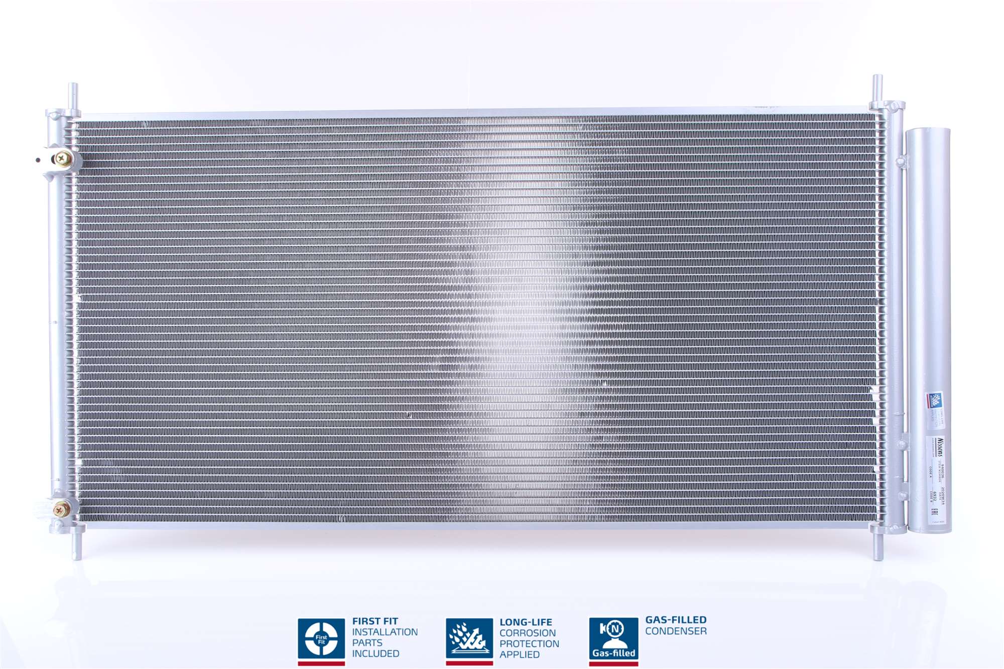 Condenser, air conditioning - 940036 NISSENS