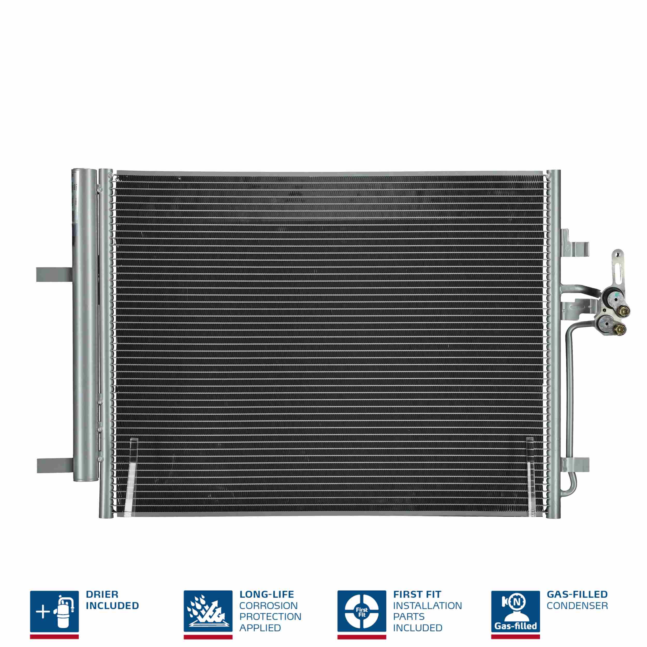 Condensatore, Climatizzatore - 940043 NISSENS