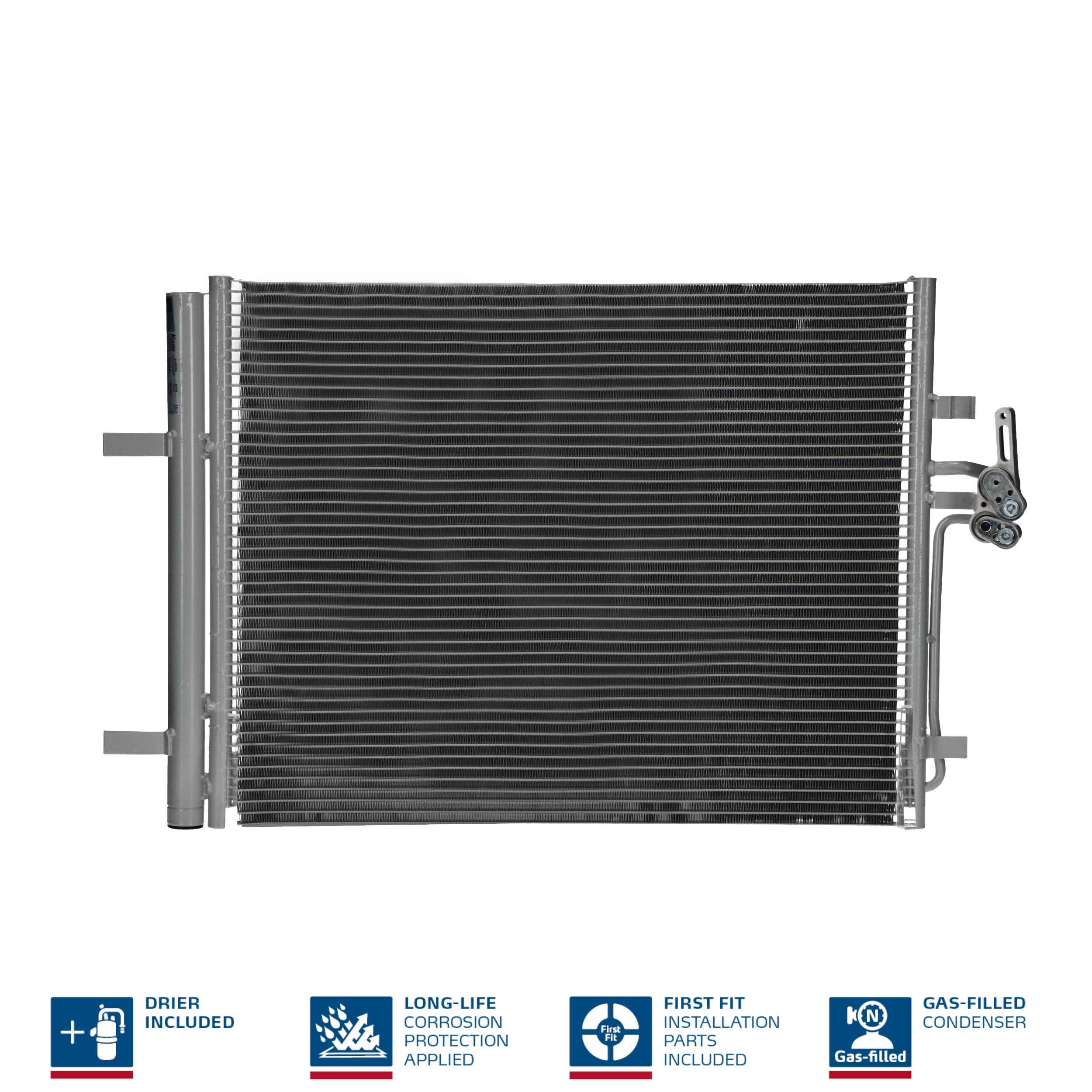 Конденсатор, кондиционер - 940044 NISSENS