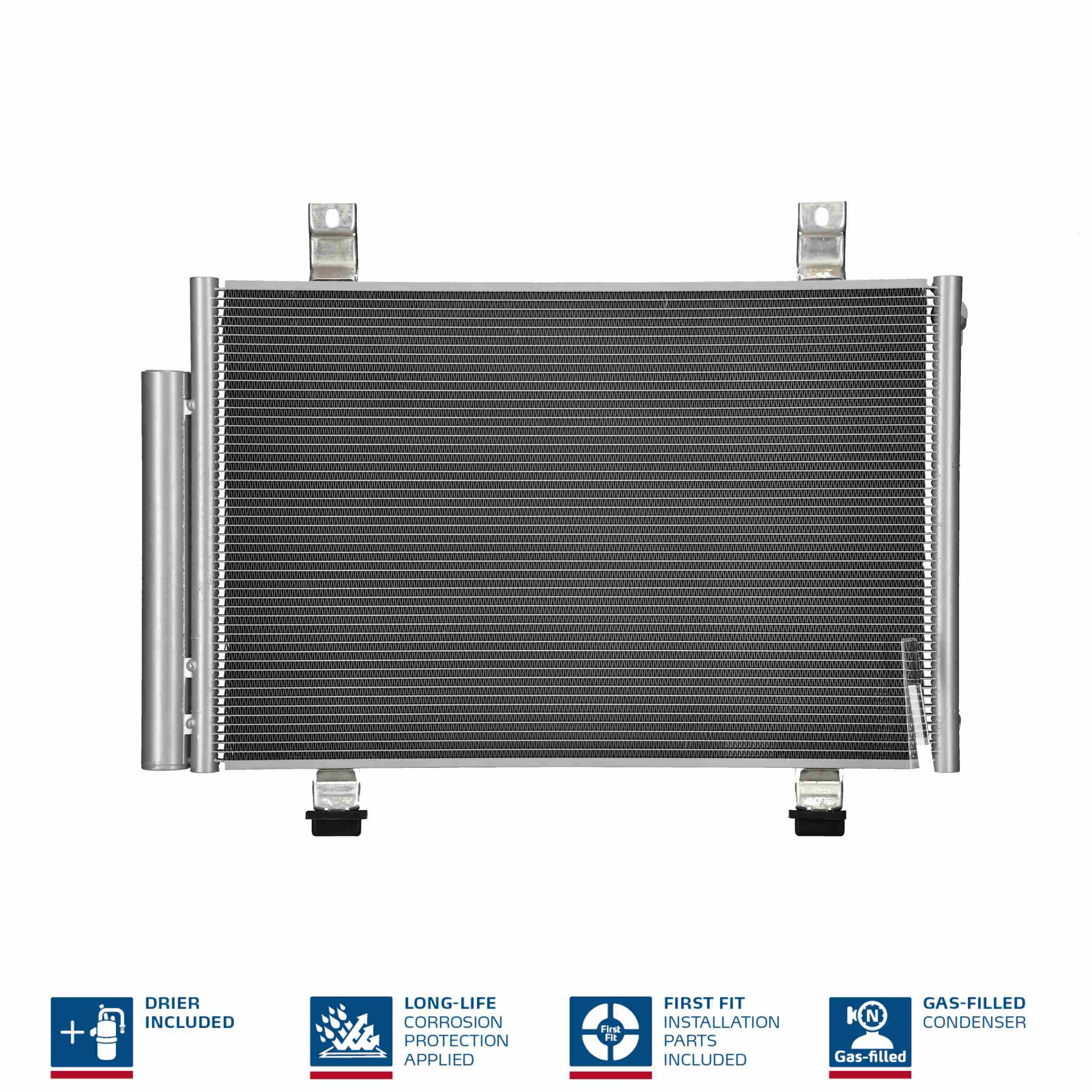 Condenser, air conditioning - 940057 NISSENS
