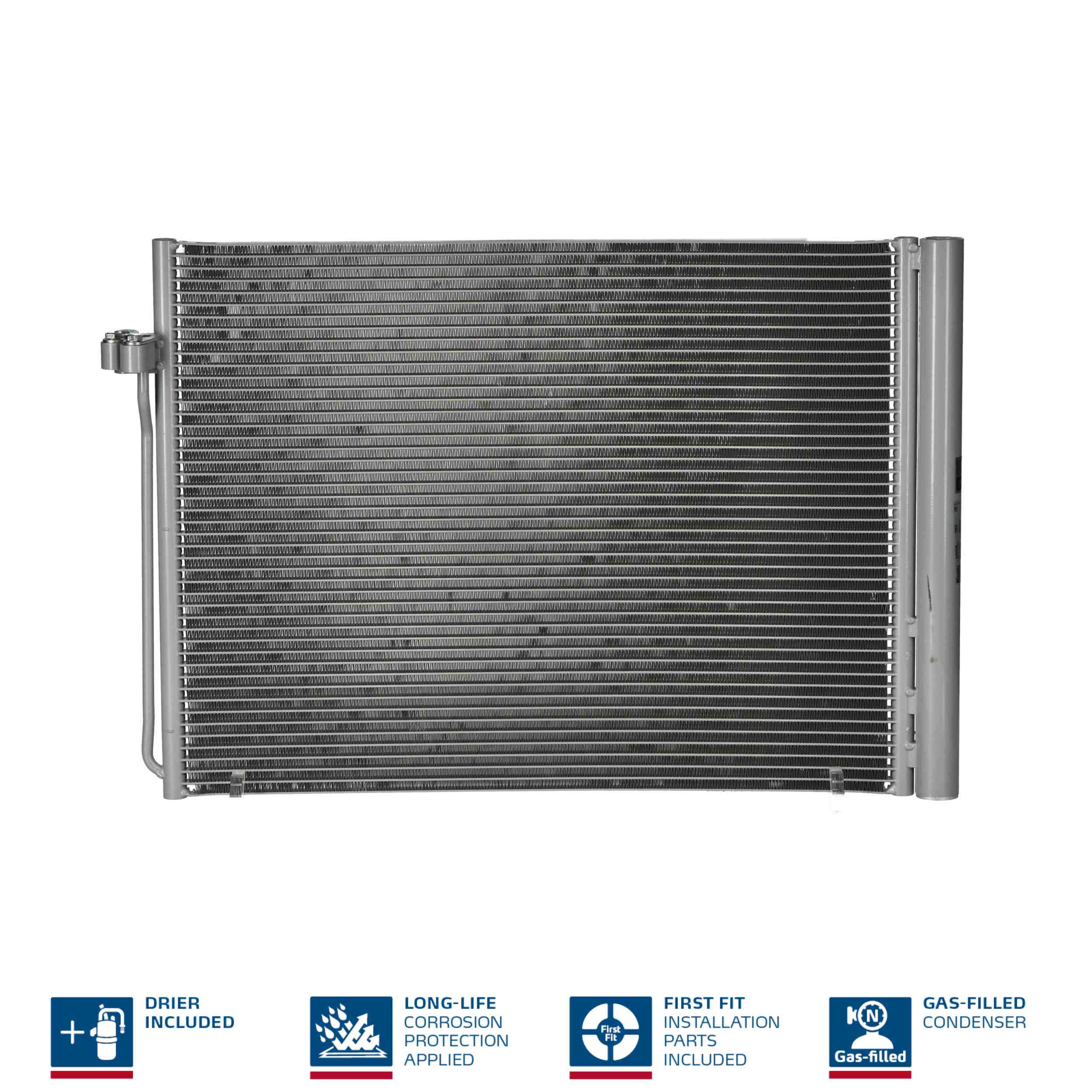 Condensatore, Climatizzatore - 940058 NISSENS