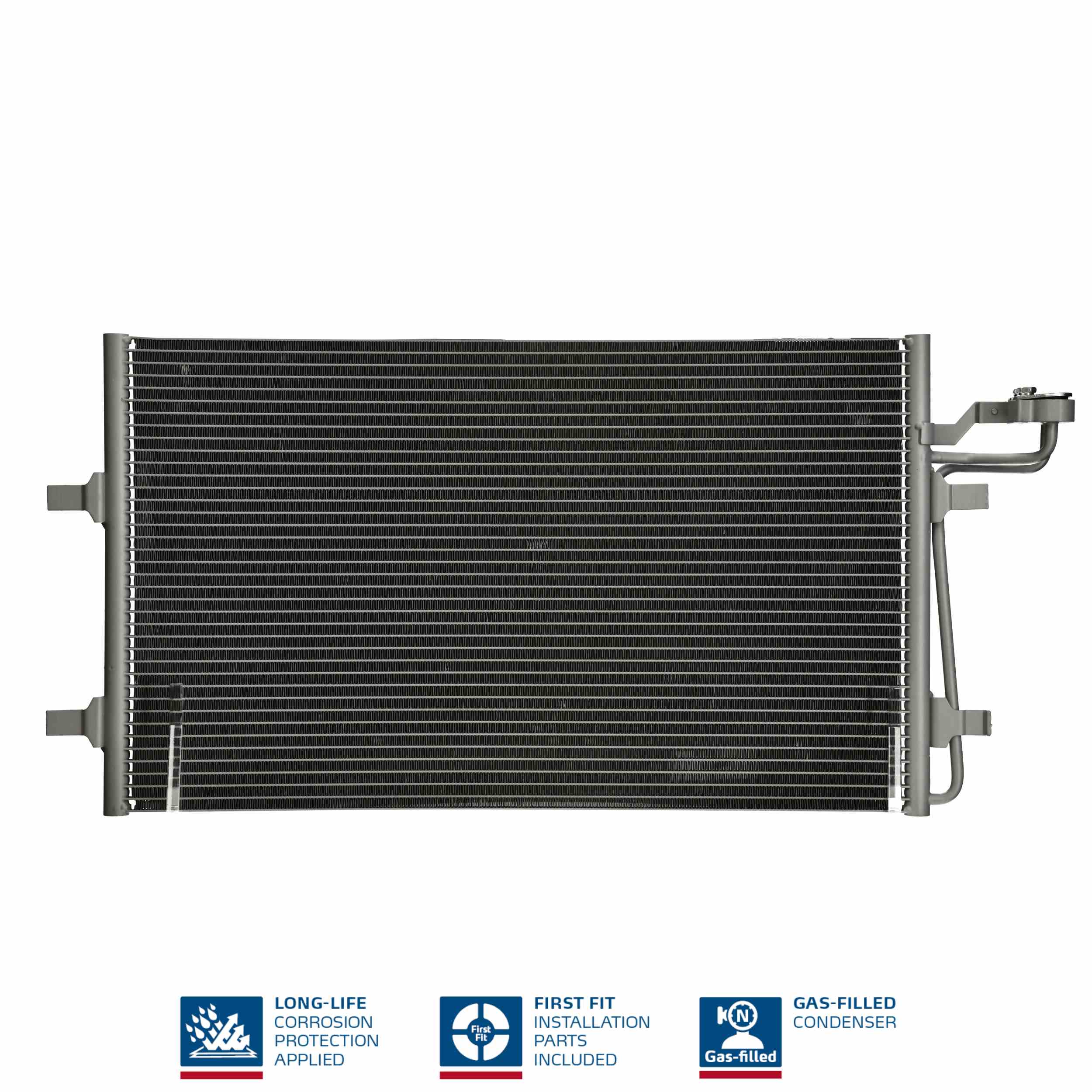 Condenser, air conditioning - 940086 NISSENS