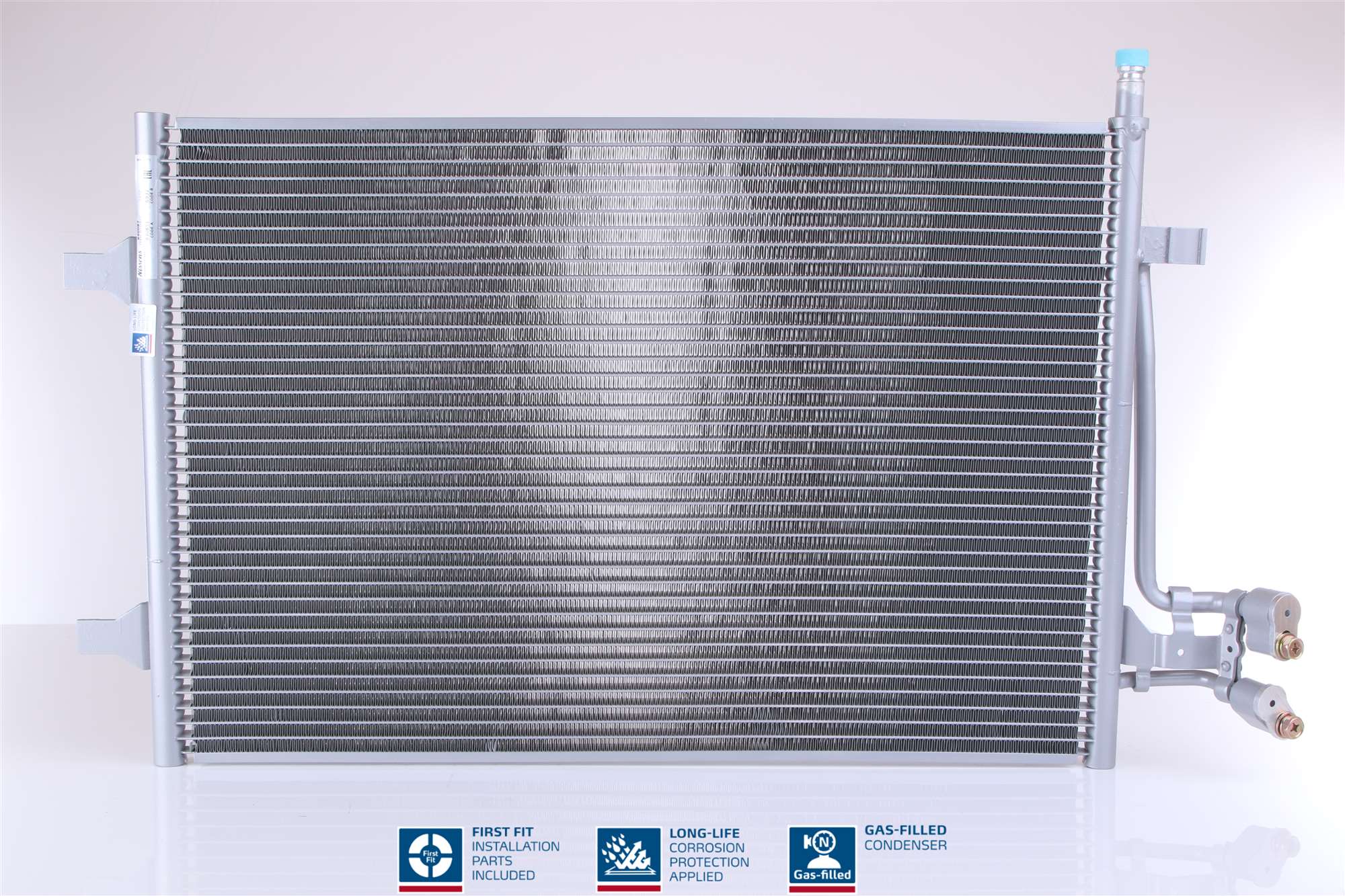 Condenser, air conditioning - 940097 NISSENS