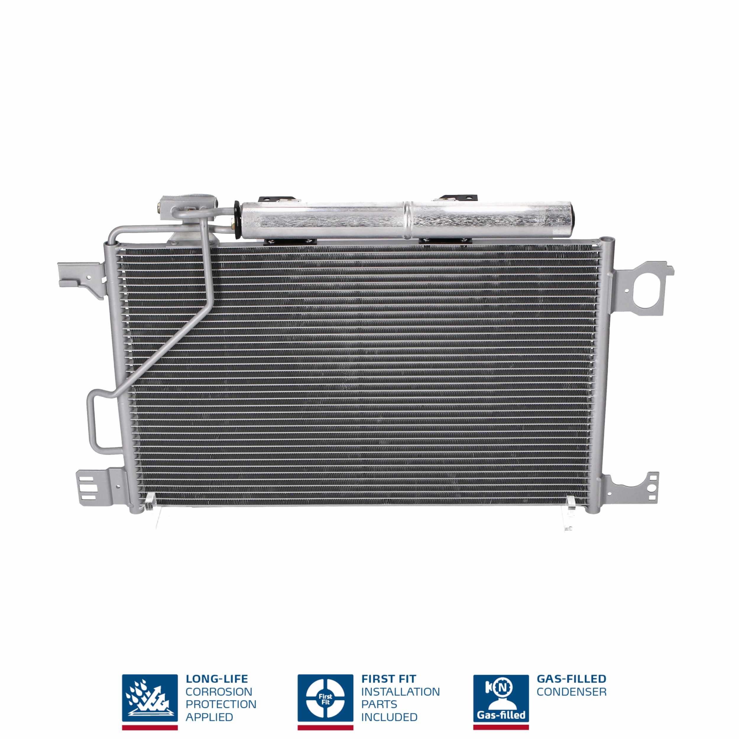 Condenser, air conditioning - 940100 NISSENS