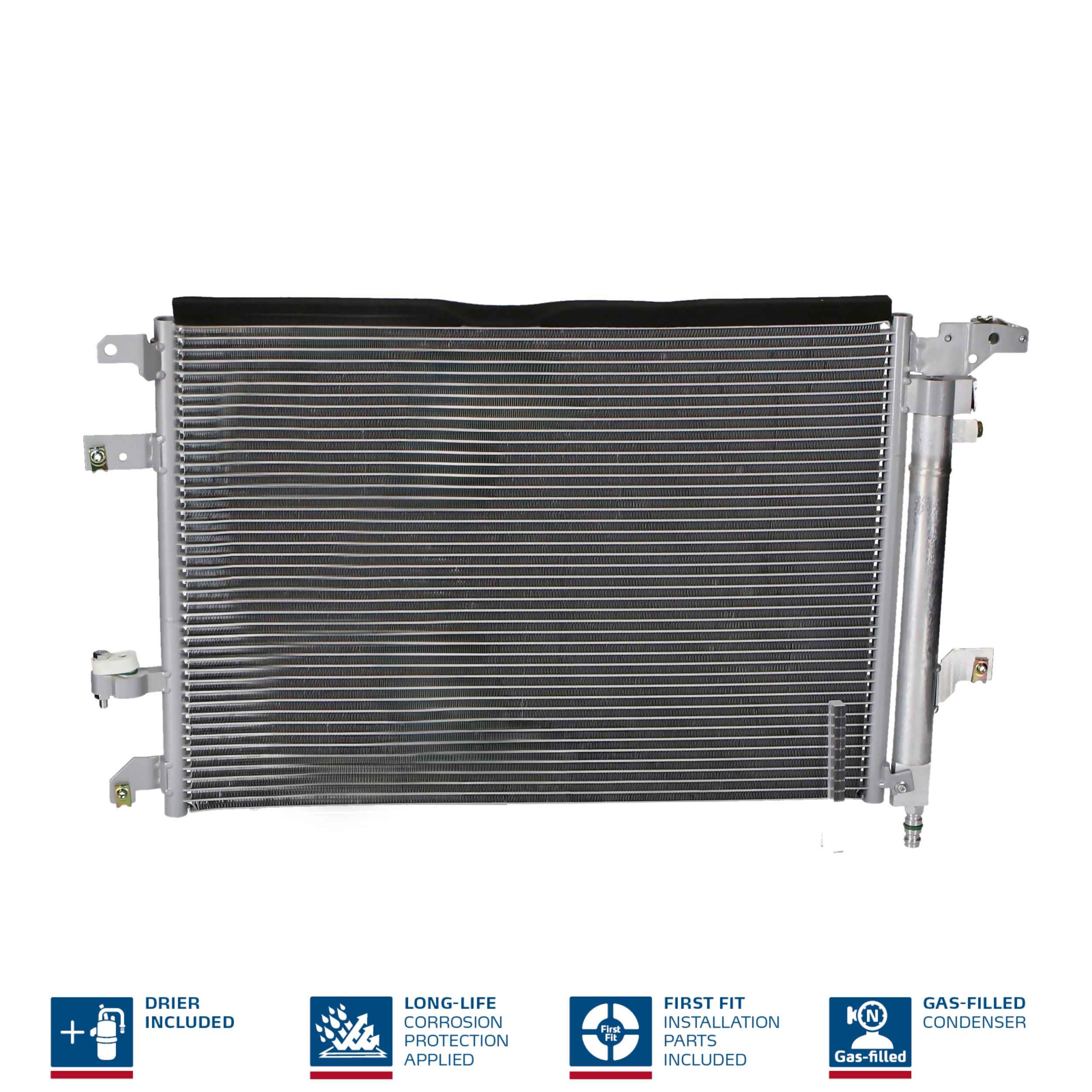 Condensatore, Climatizzatore - 940103 NISSENS
