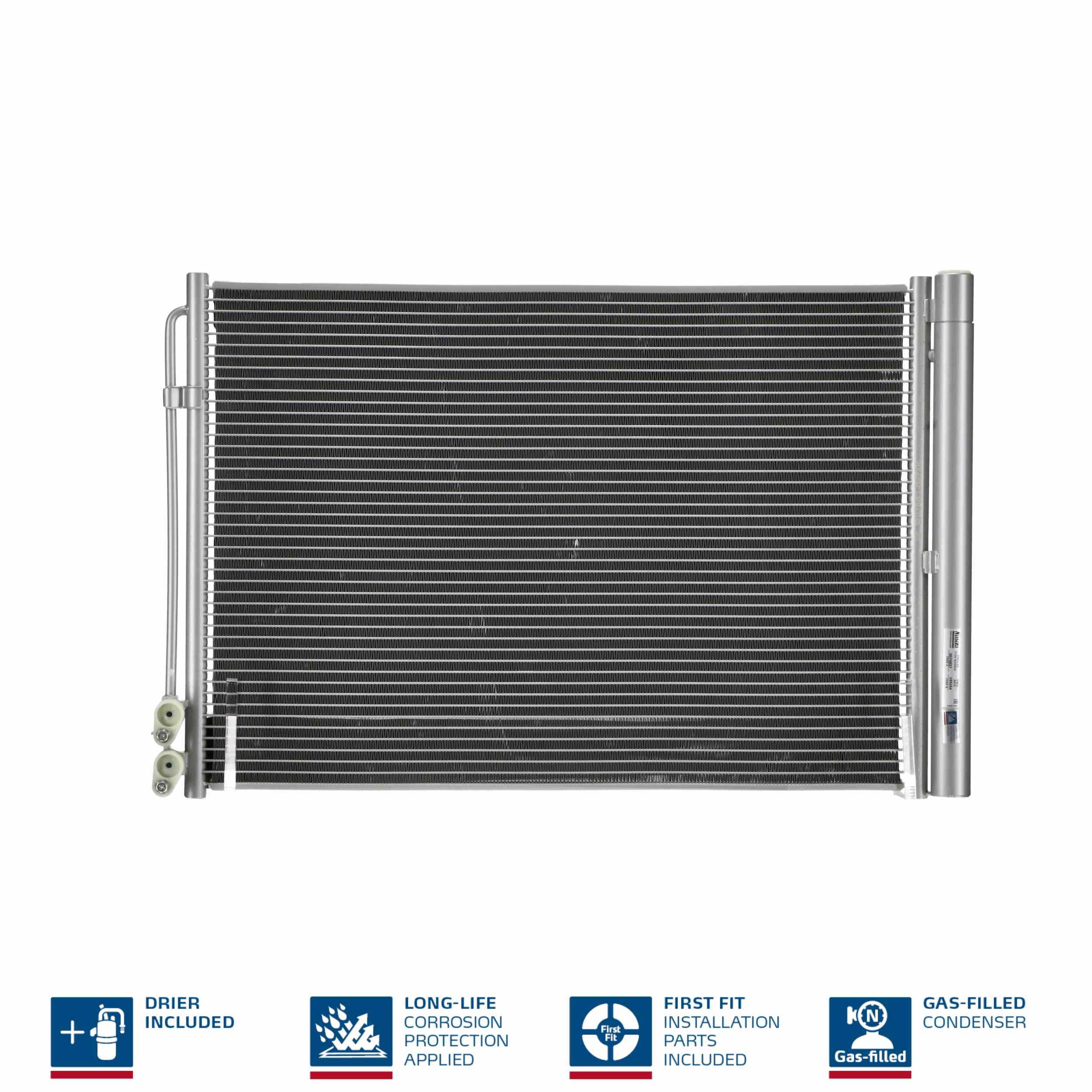 Condenser, air conditioning - 940110 NISSENS