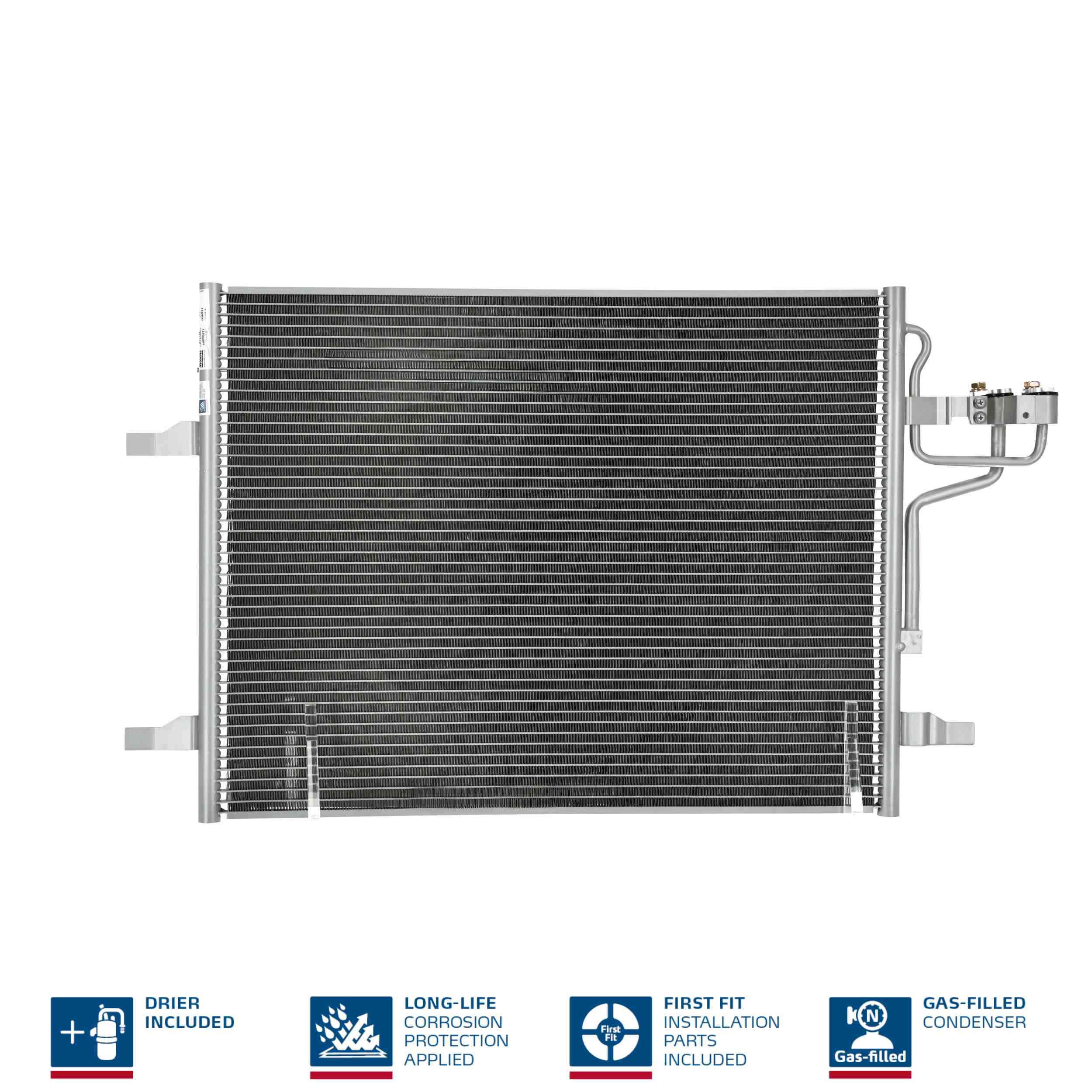 Condenser, air conditioning - 940114 NISSENS