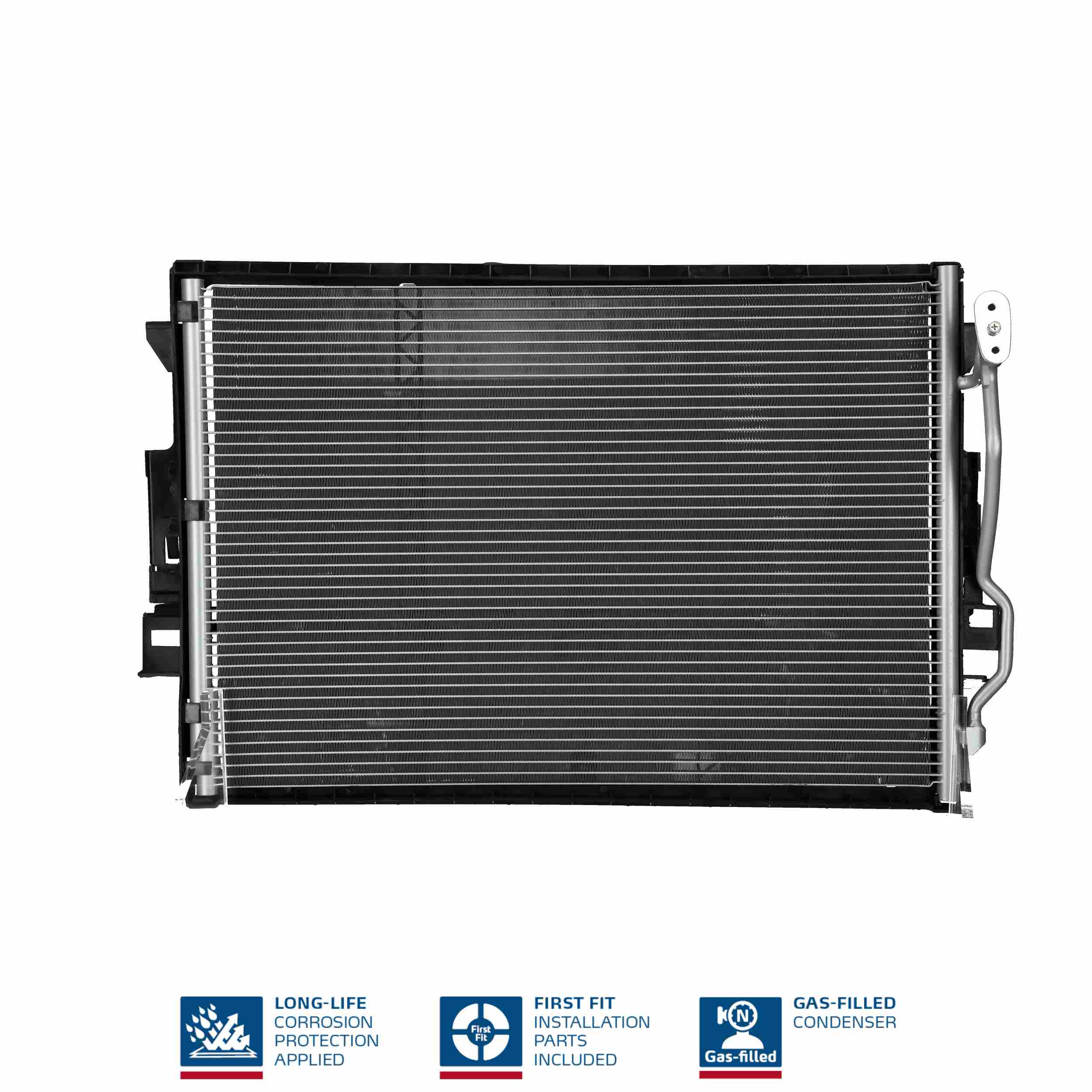 Condensatore, Climatizzatore - 940137 NISSENS