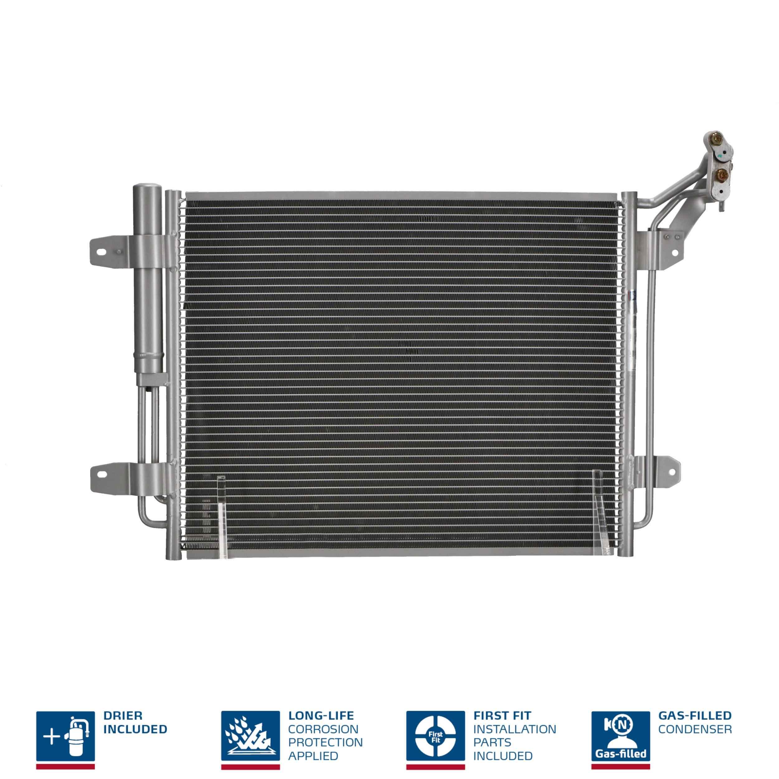 Condensatore, Climatizzatore - 940138 NISSENS