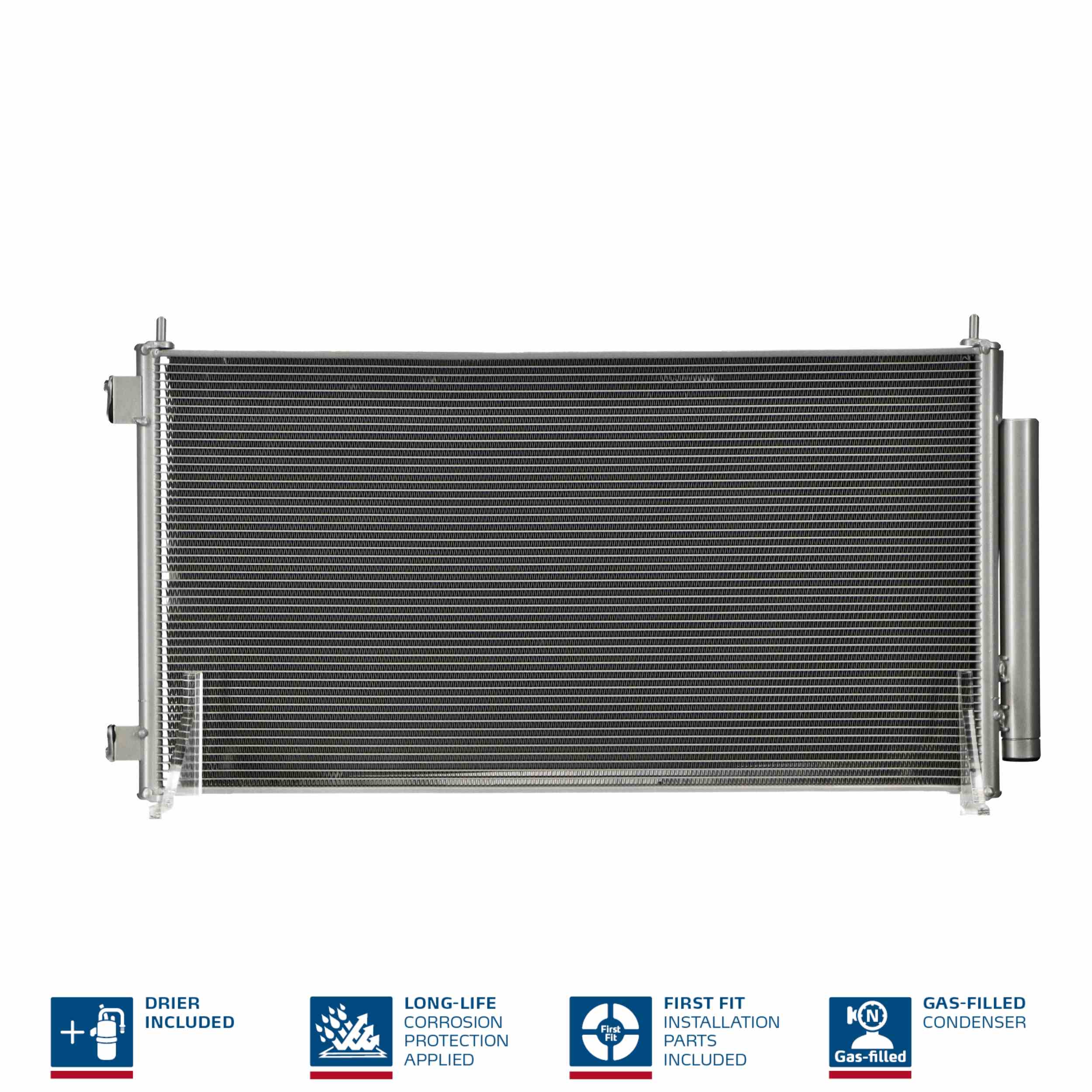 Condenser, air conditioning - 940140 NISSENS