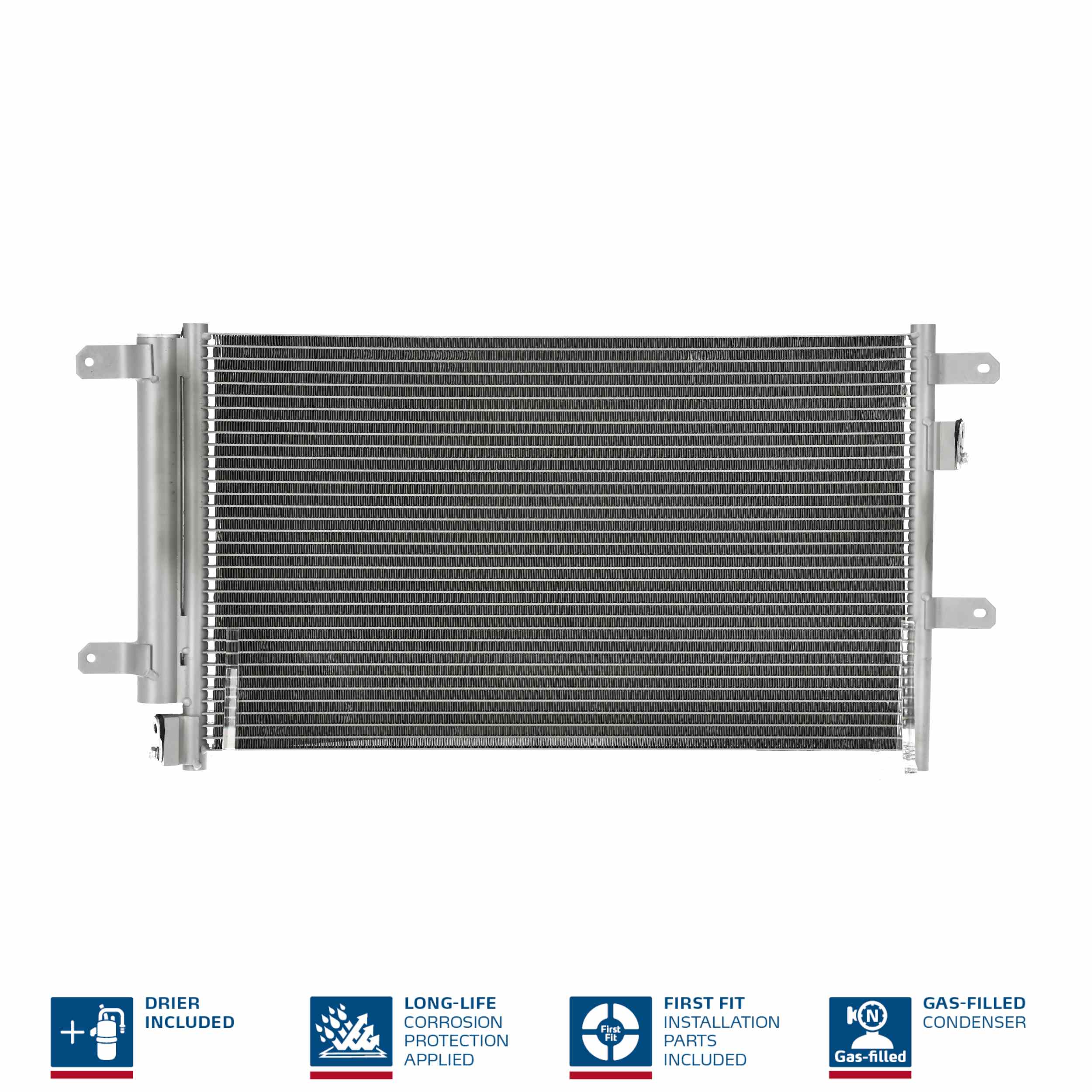 Condenser, air conditioning - 940141 NISSENS