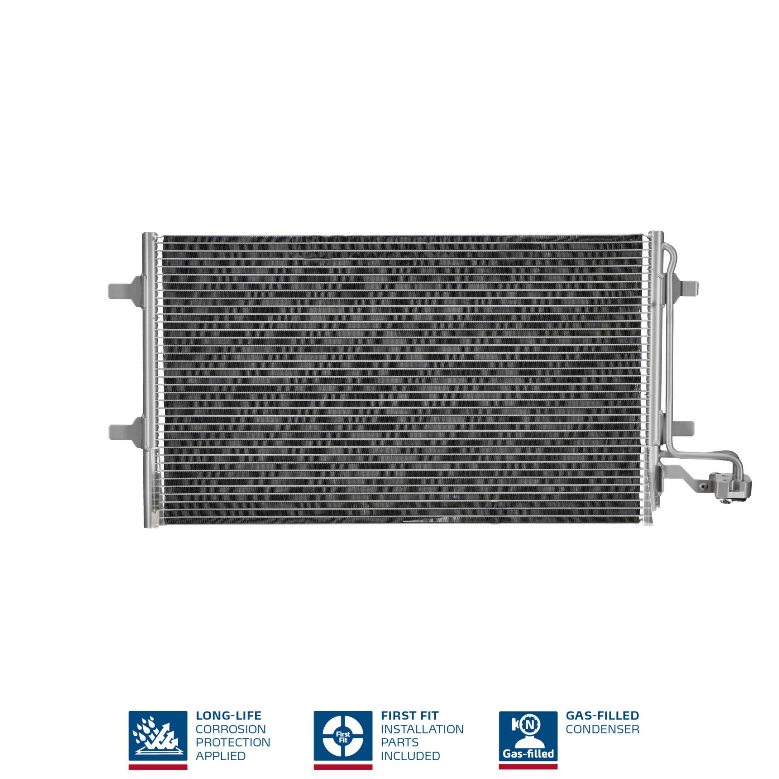 Condenser, air conditioning - 940154 NISSENS