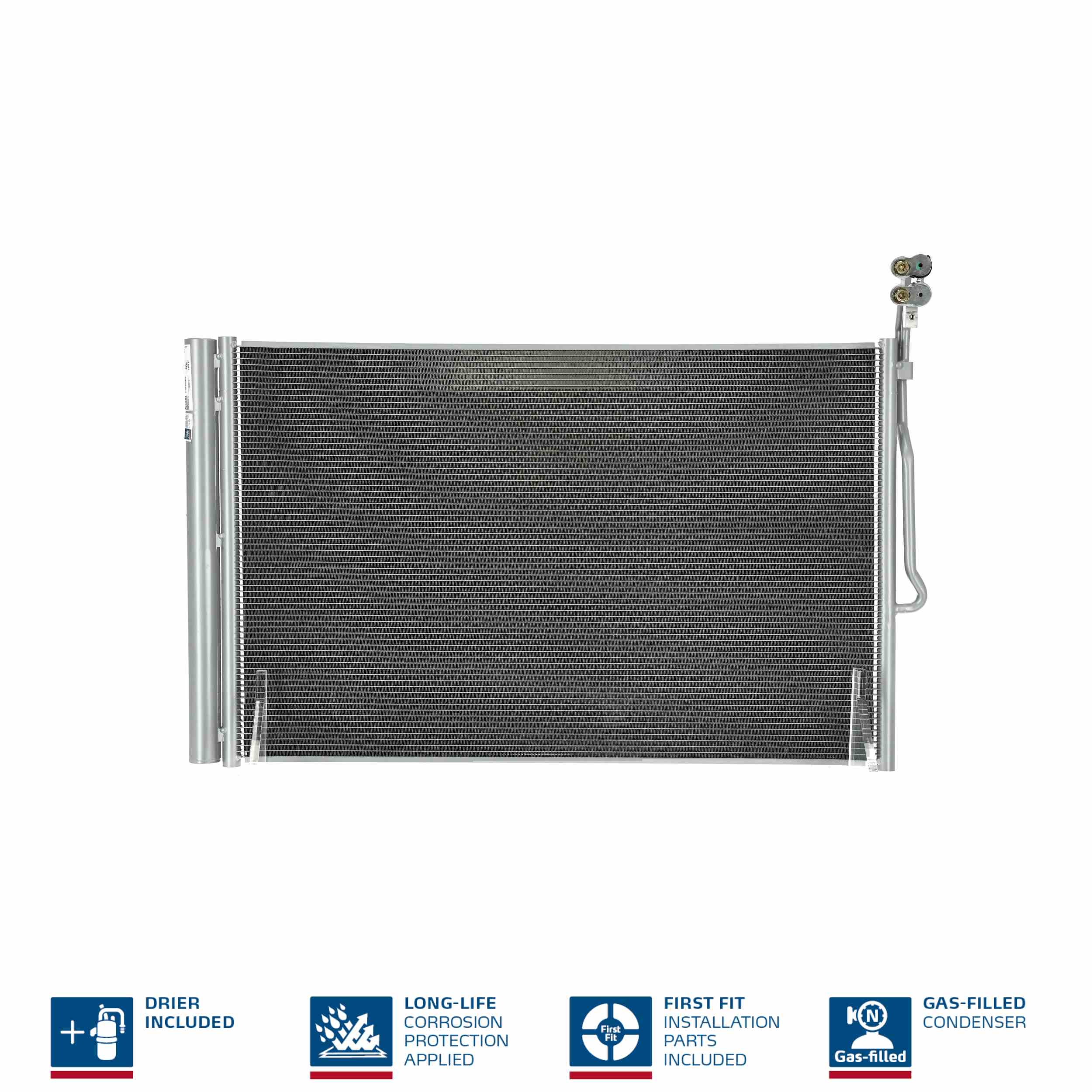 Condenser, air conditioning - 940157 NISSENS