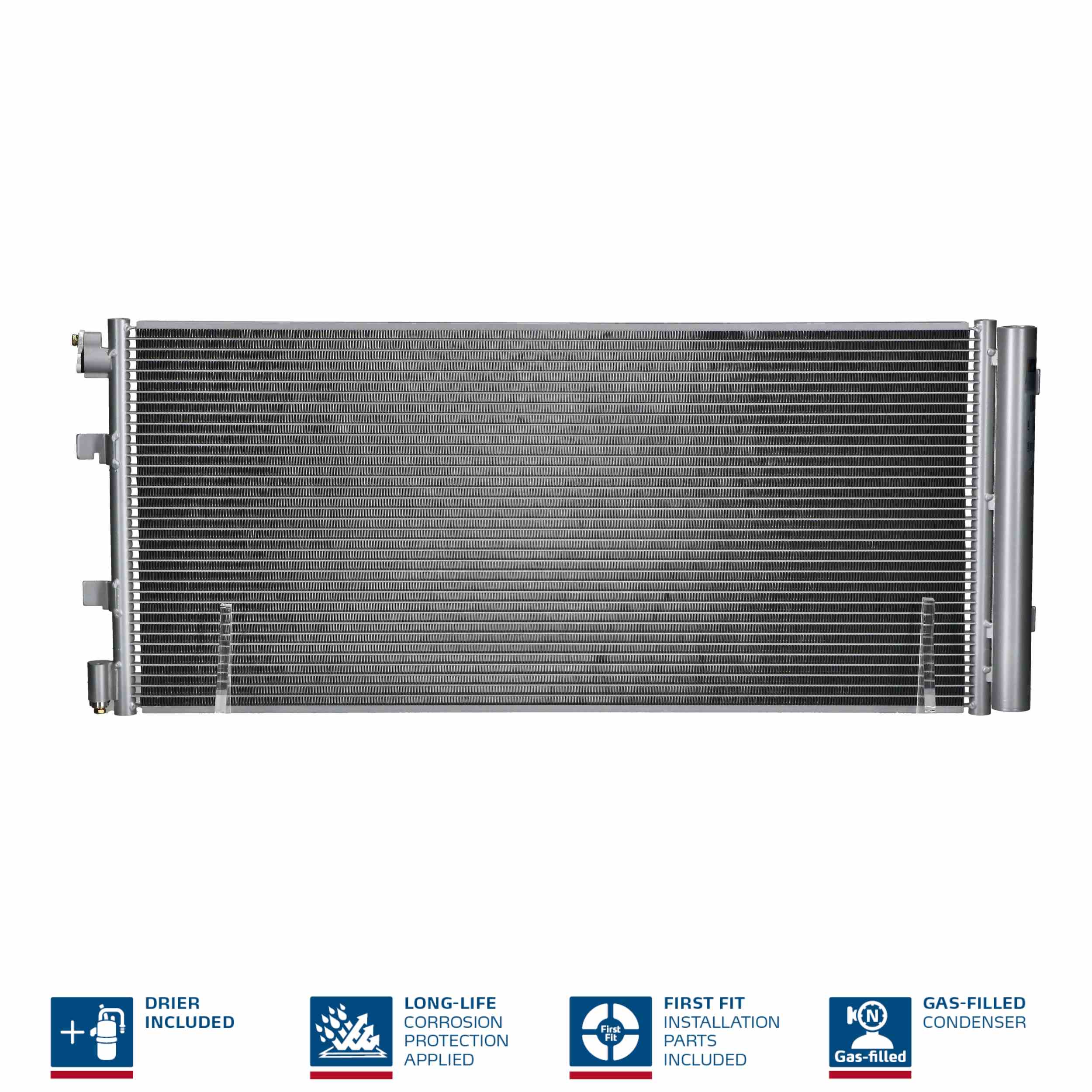 Condensatore, Climatizzatore - 940158 NISSENS