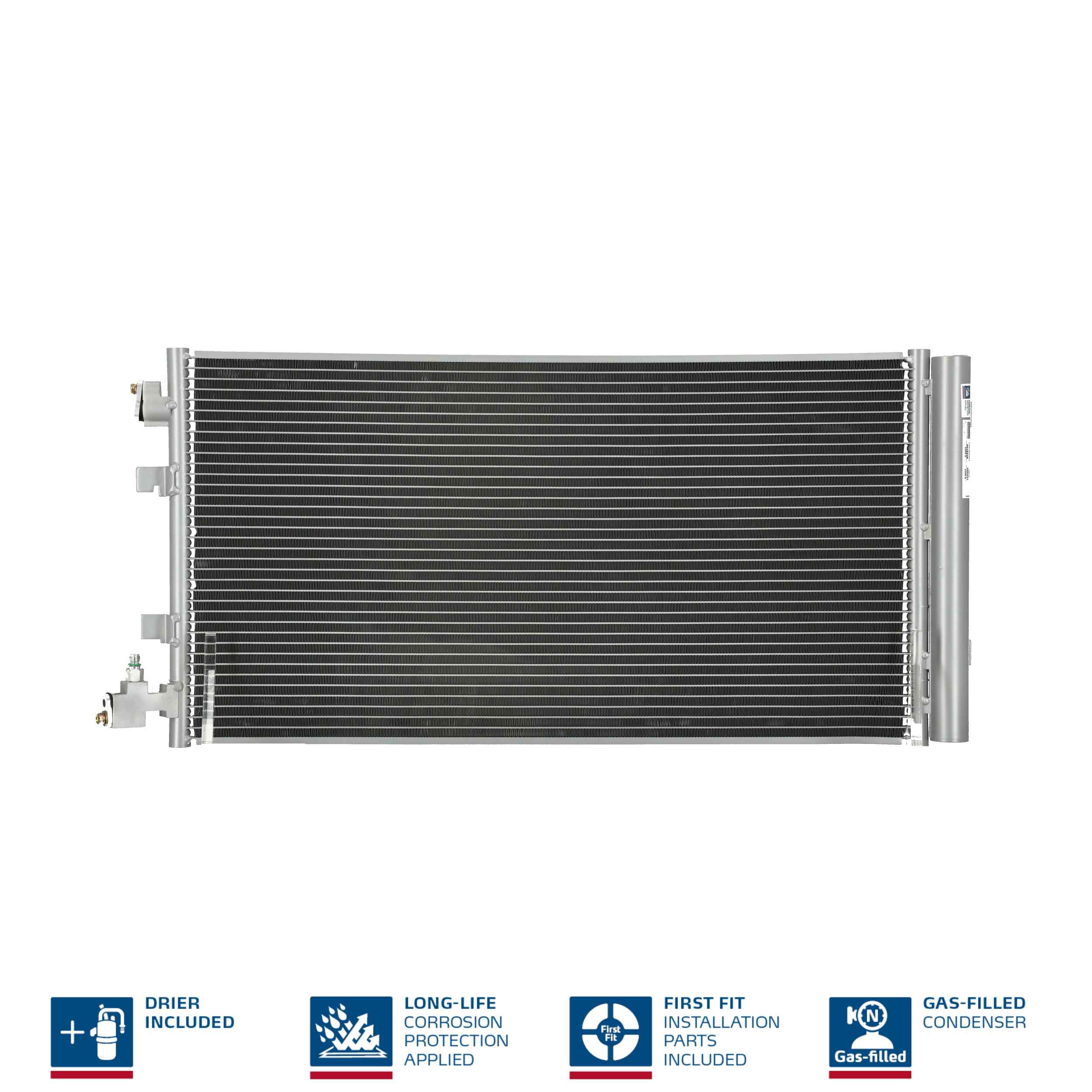 Condensatore, Climatizzatore - 940160 NISSENS
