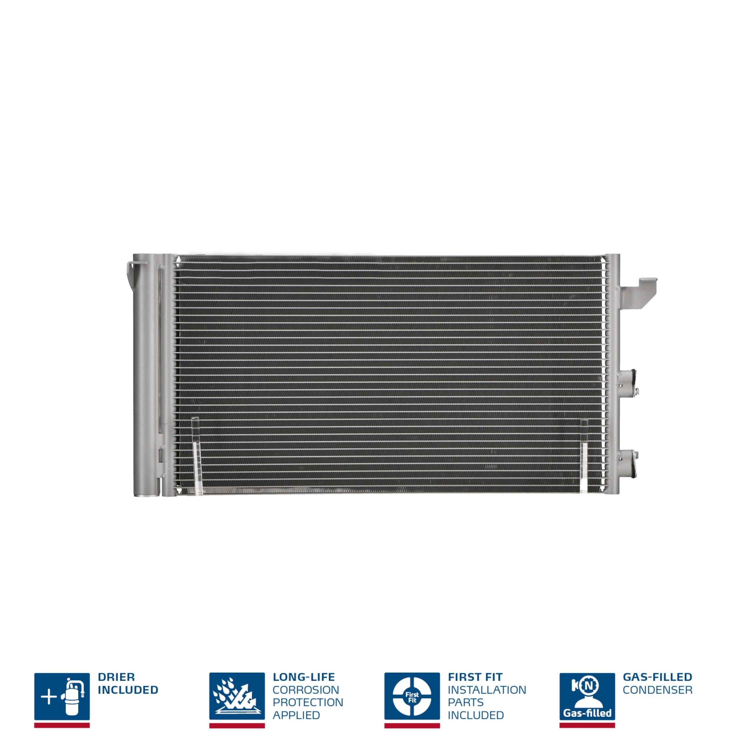 Condenser, air conditioning - 940173 NISSENS