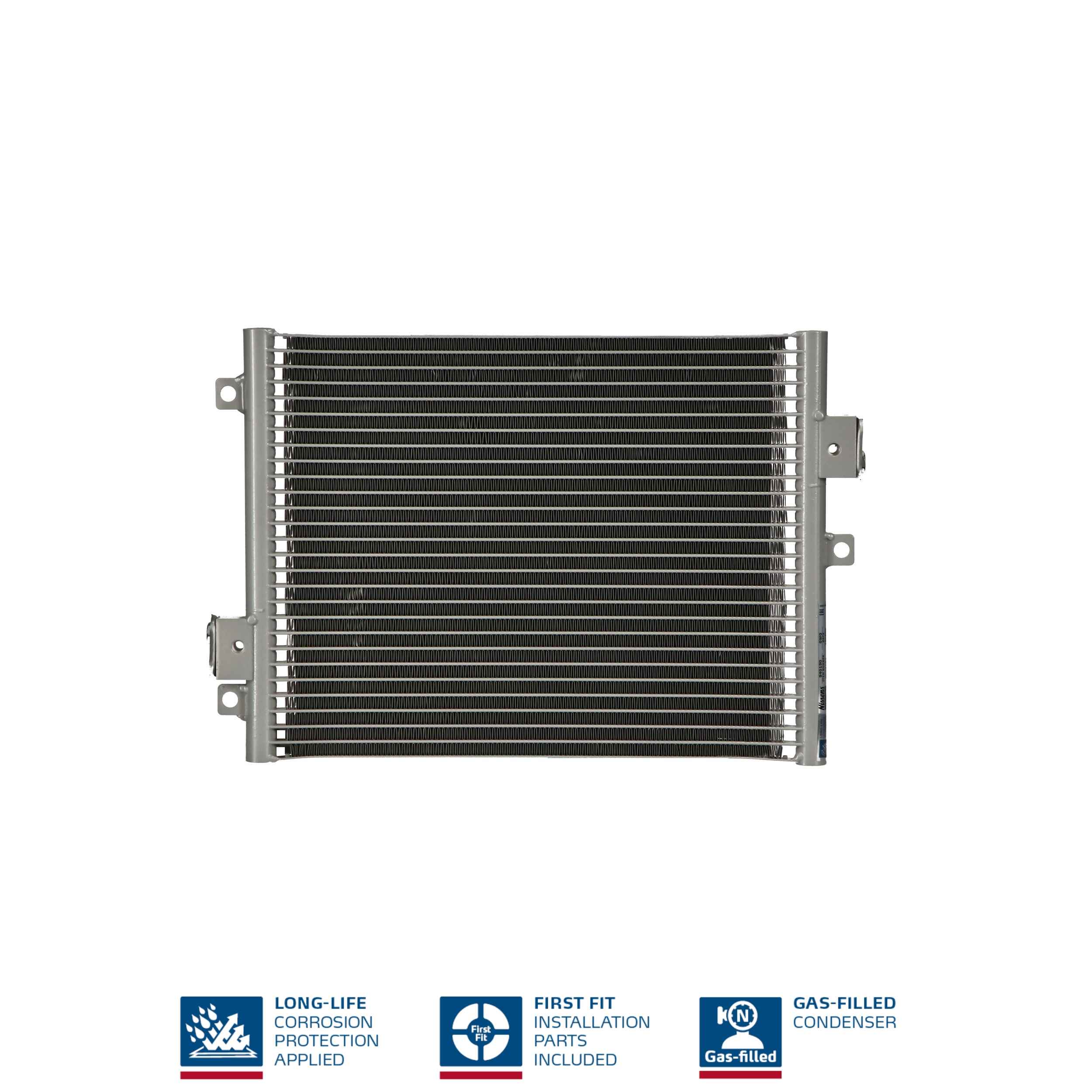 Condenser, air conditioning - 940190 NISSENS