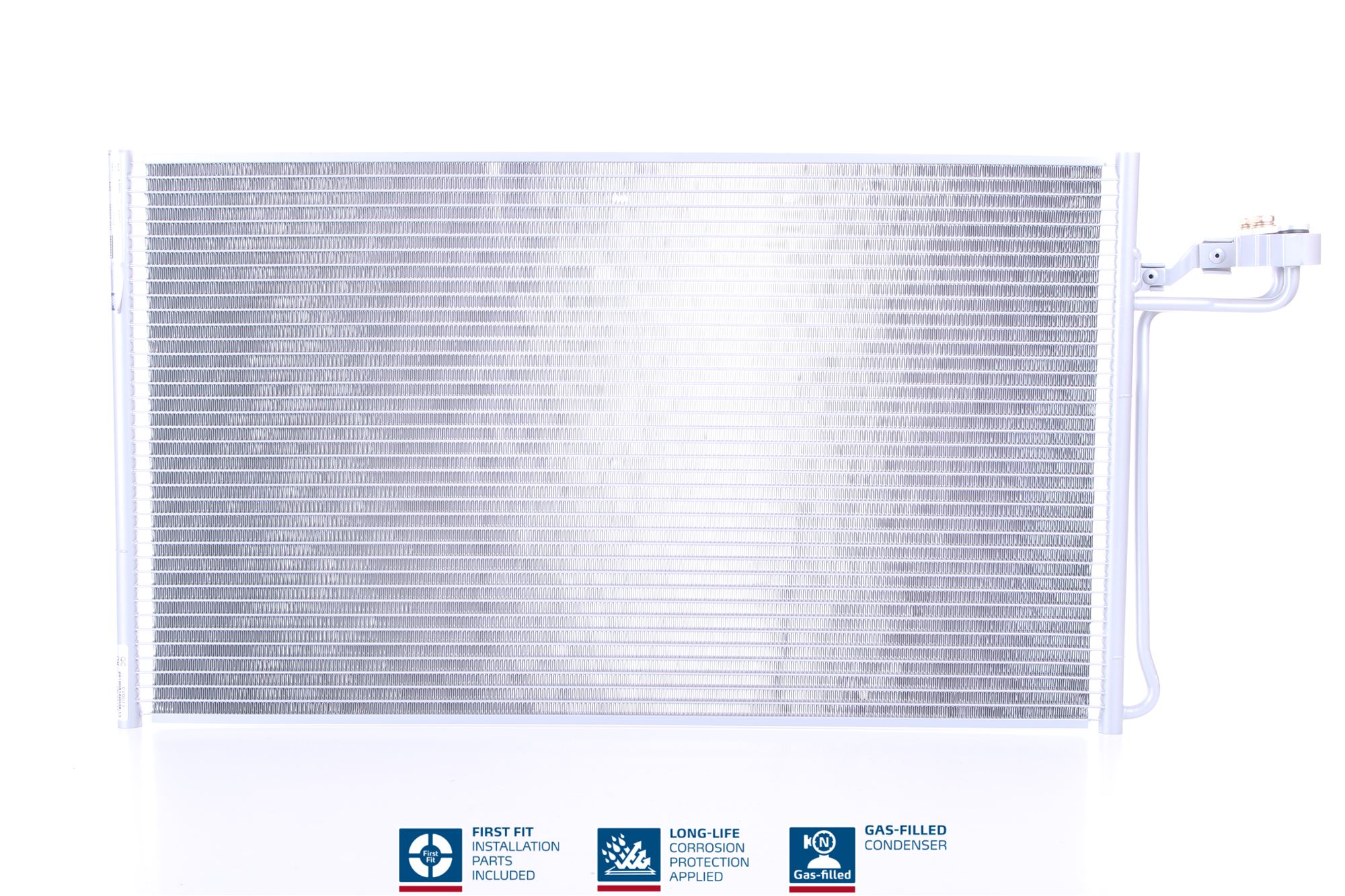 Condensatore, Climatizzatore - 940220 NISSENS