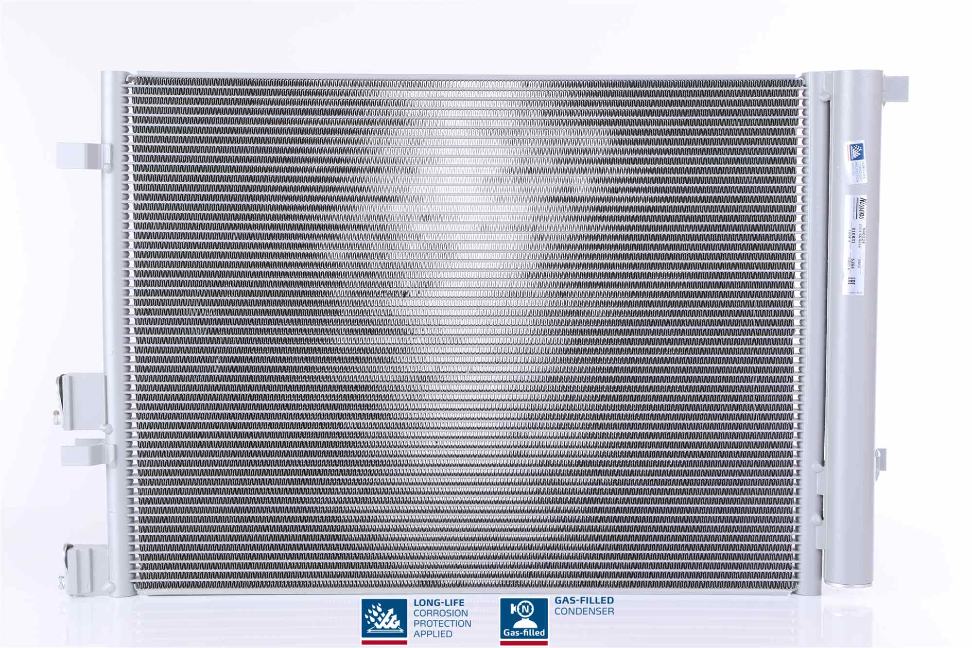Condenser, air conditioning - 940224 NISSENS