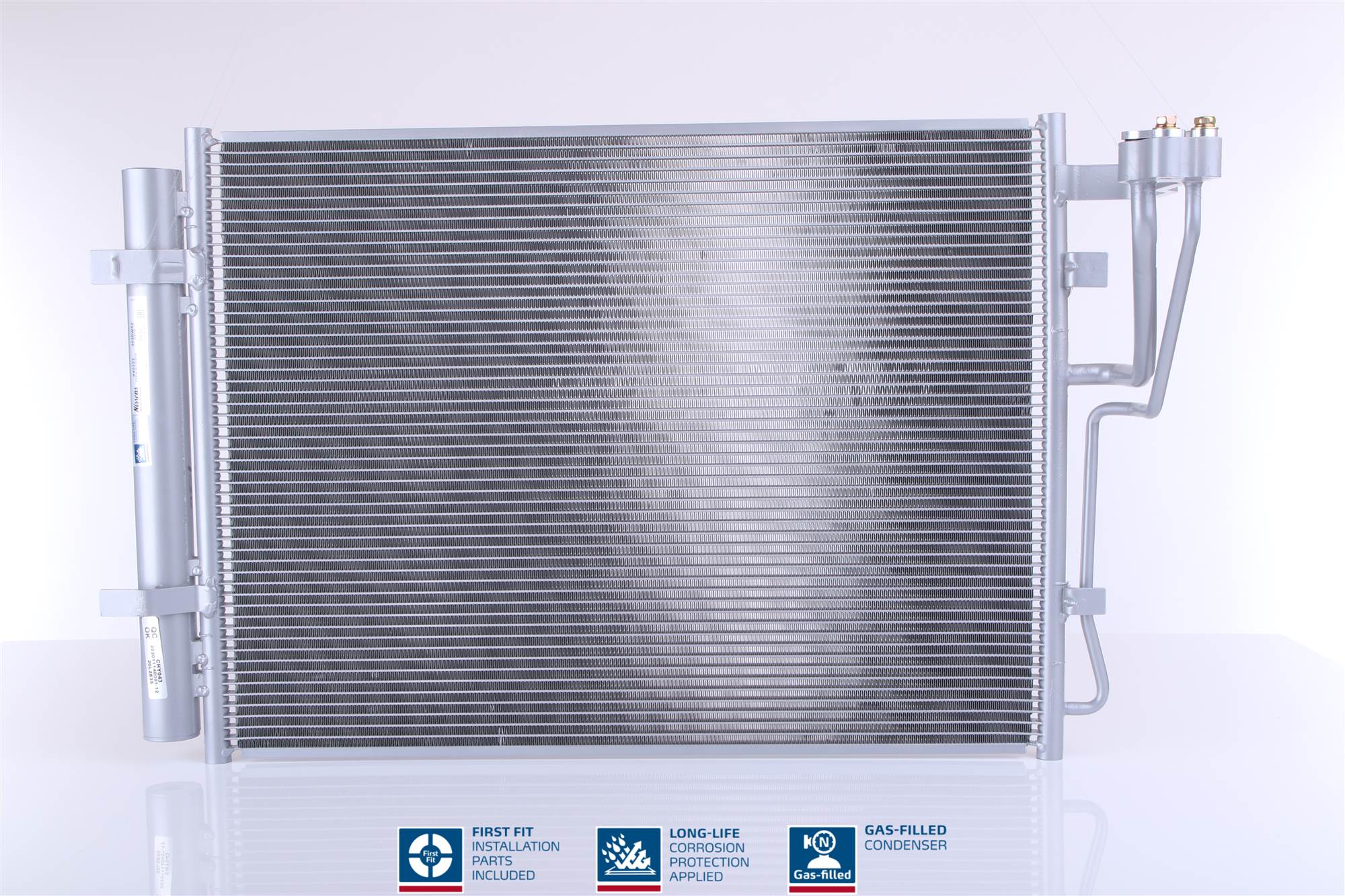 Condenser, air conditioning - 940252 NISSENS
