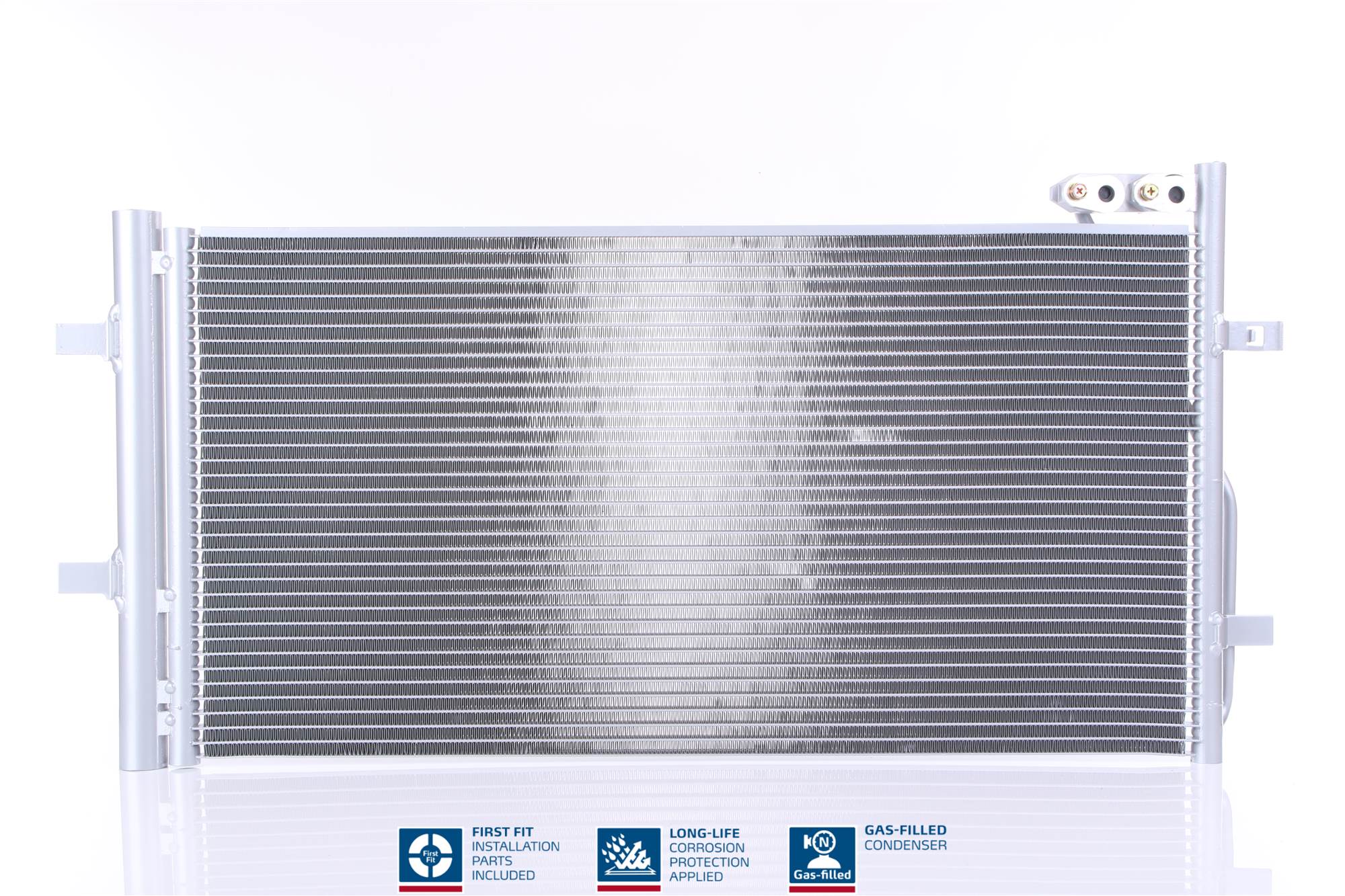 Condensatore, Climatizzatore - 940255 NISSENS