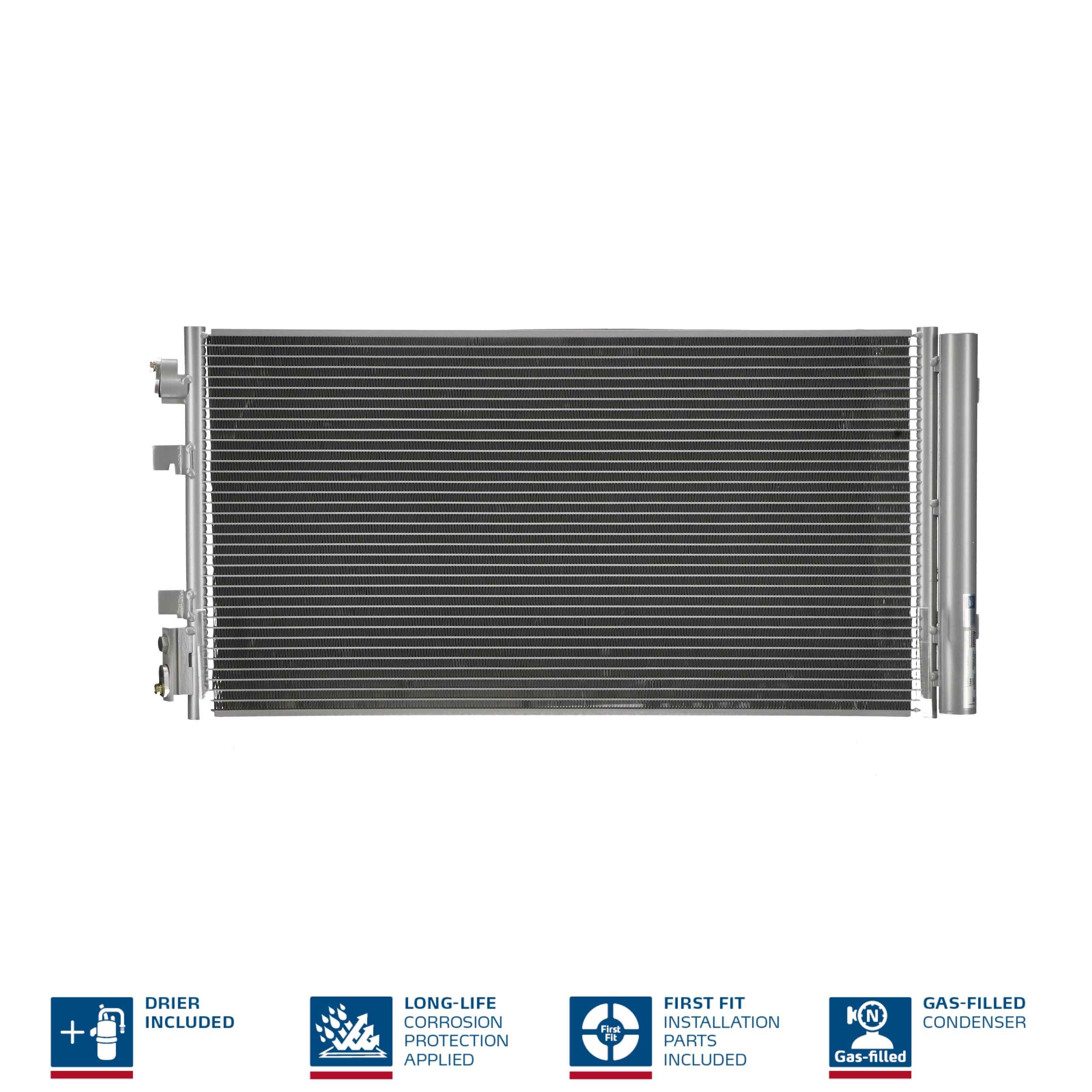 Condenser, air conditioning - 940259 NISSENS